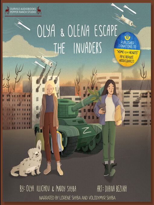 Cover image for Olya and Olena Escape the Invaders